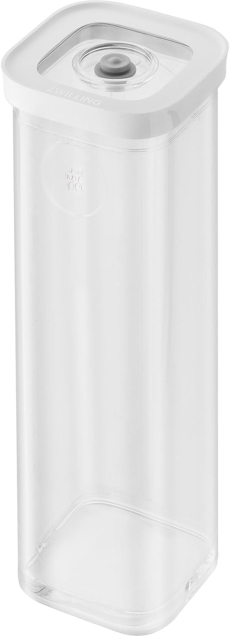 ZWILLING FRESH & SAVE CUBE Box, Tamaño 2M, Caja de Almacenamiento Modular y Apilable, Almacenamiento Hermético y Vaciable, Apto para Lavavajillas, Cajas de Almacenamiento de Alimentos Transparentes Naty Shop 4S