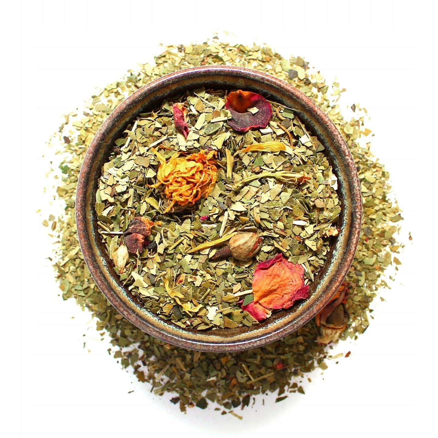 Yerba LAS FLORES 1 kg ● Yerba Mate con durazno brasileño ● Jazmín ● Mate de hojas de mate ● Sabores naturales ● Yebra Mate con guaraná 50 g ● Yerba Mate con hojas enteras 1050 g ● Vegano