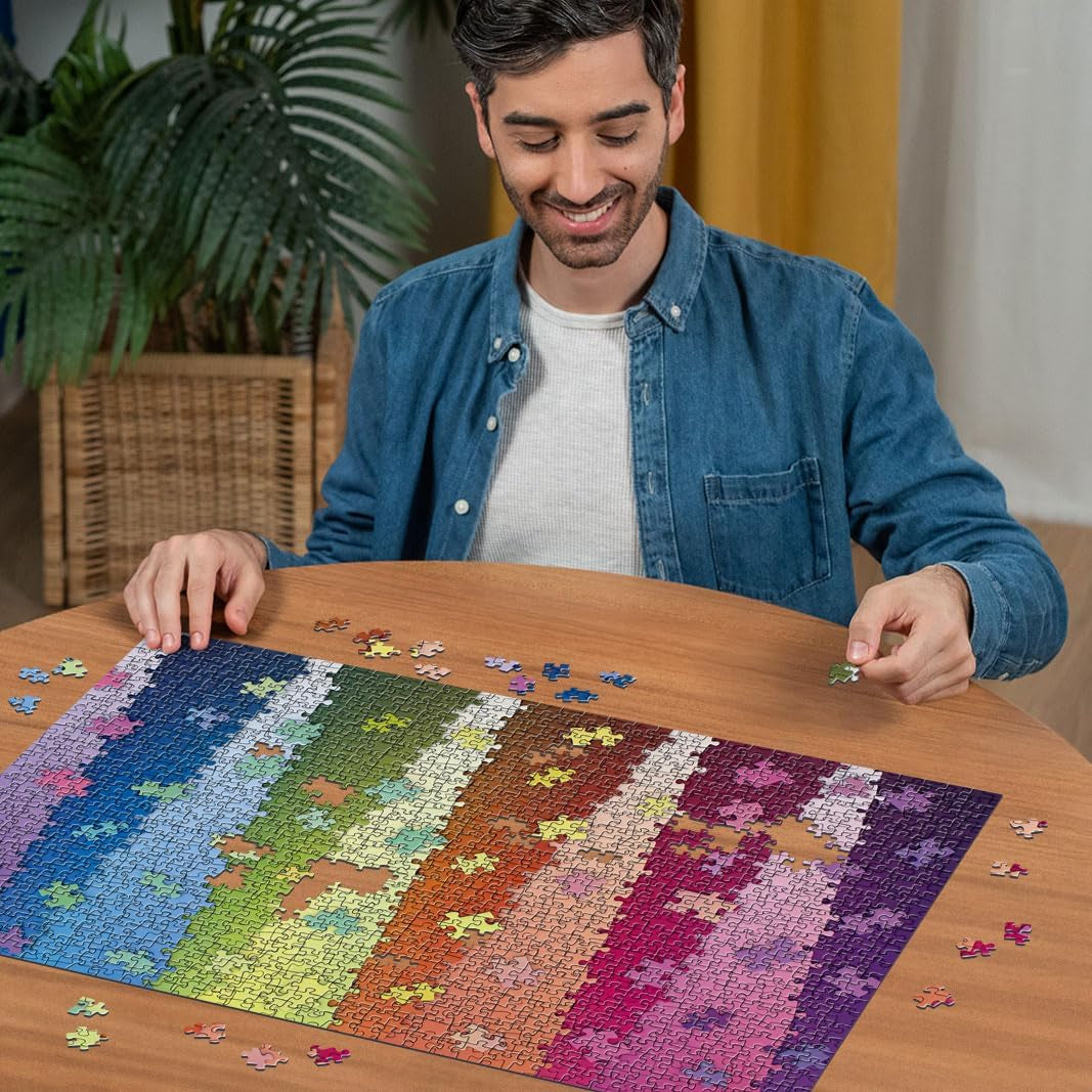 Puzzle Ravensburger para adultos de 1000 piezas - Color a color Puzzle Naty Shop