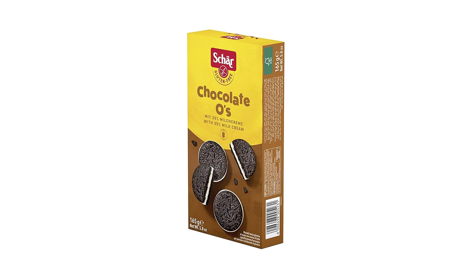 Galletas de cacao Chocolate O'S, 165 g
