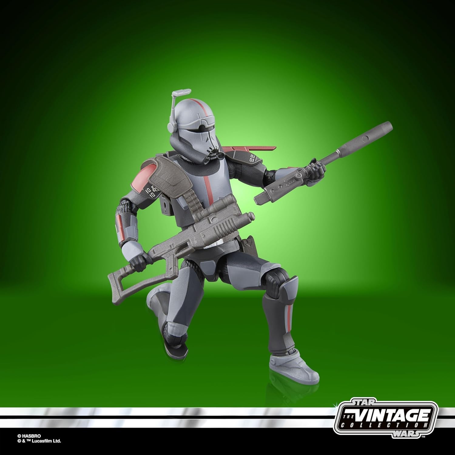 Star Wars Vintage Crosshair Collection, Figura de acción Star Wars: Bad Batch para coleccionar (9,5 Cm) Figuras de acción Naty Shop