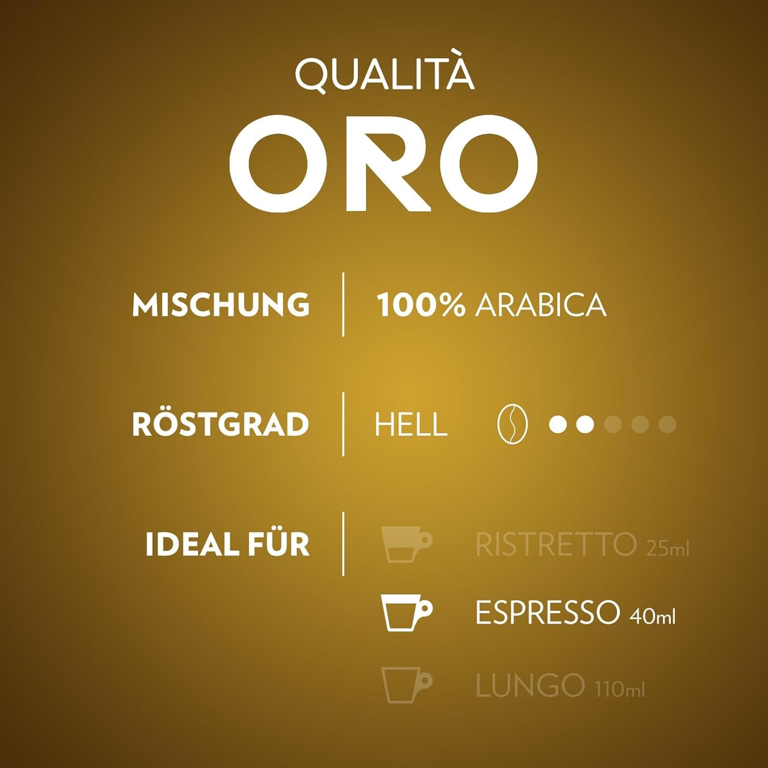 Lavazza Qualità Oro, Arábica-Bohnen con sabor afrutado-floral, 10 cápsulas, compatible con Nespresso