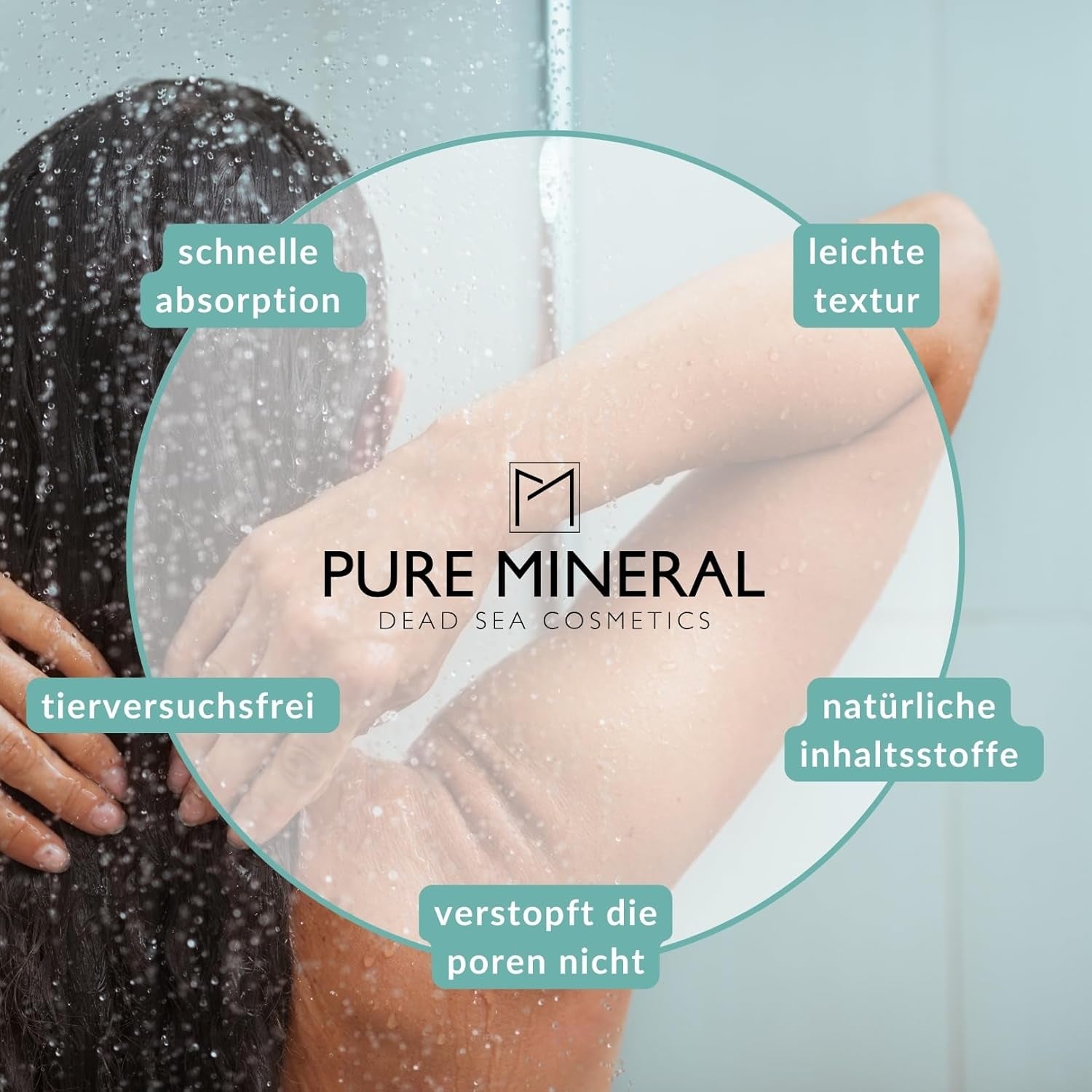 Pure Mineral - Mascarilla capilar reparadora intensiva con argán - Repara y da brillo al cabello seco - Nutre con vitamina E - Sin sulfatos, parabenos, petróleo - Mascarilla capilar Naty Shop 350ml