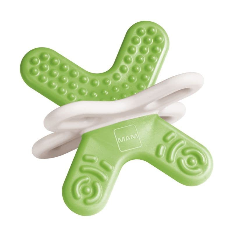 MAM C125 Mordedor Bite & Relax, 2 cajas esterilizadoras, verde