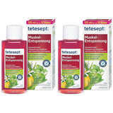 Tetesept Muskel, Aditivo de baño relajante después del esfuerzo físico, 125 ml Ducha y baño Naty Shop 2 piezas x 125 ml Baño de relajación muscular