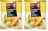 Tempura Batter Mix Tempura Back-Frittiermischung, 500 Gramos Mezcla para hornear y cocinar Naty Shop 1 Kg (Pack de 2)