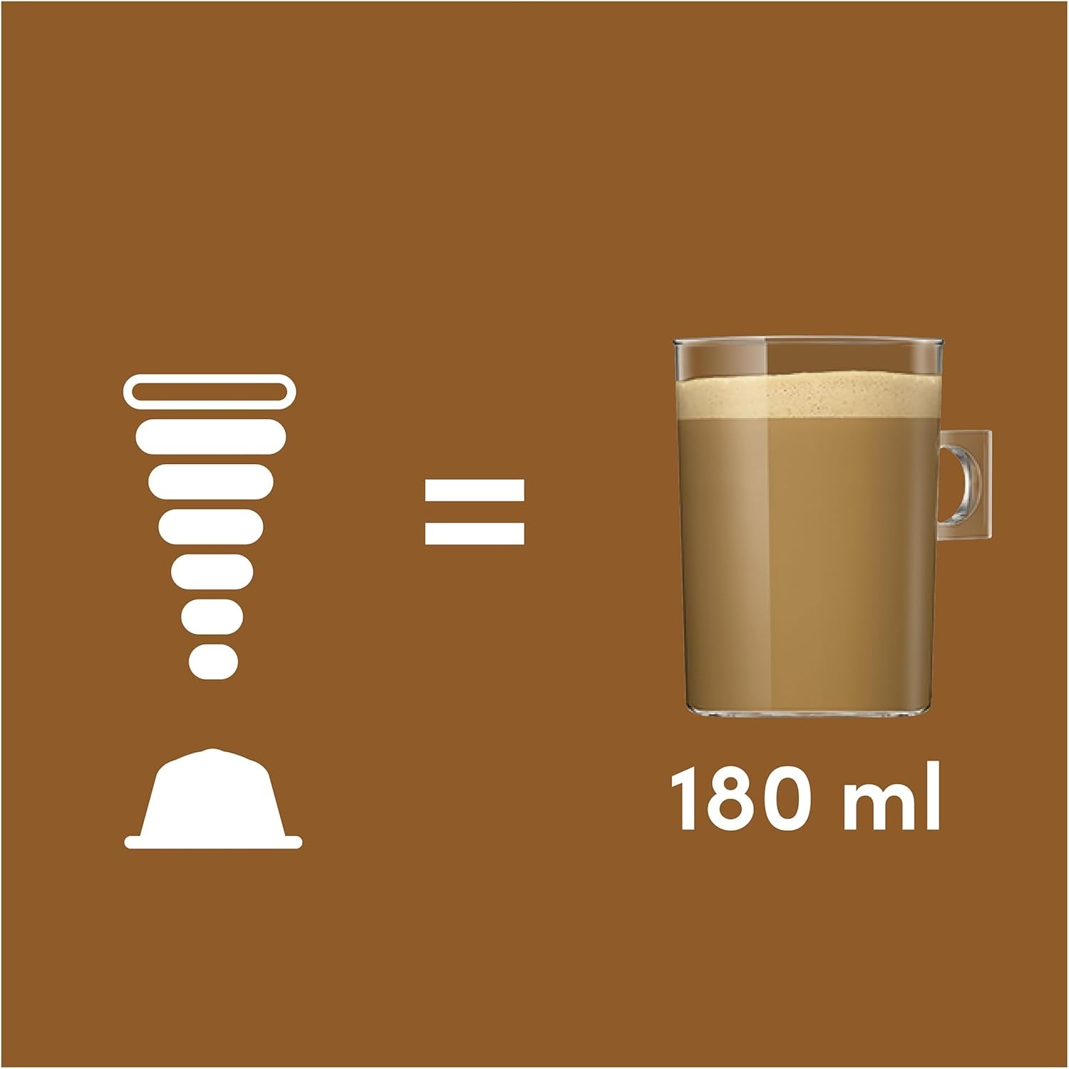 Nescafé Dolce Gusto – Dolce Gusto Café au Lait 16 CÁPSULAS 160 g (X6)