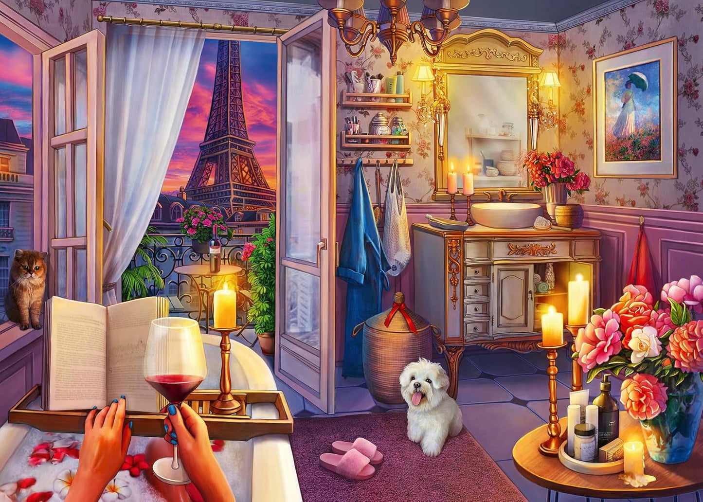 Puzzle Ravensburger - en bañera - 500 piezas Gold Edition Puzzle Naty Shop