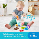 Fisher-Price Juguete Educativo para Bebés Laugh & Learn, Cuenco Mágico de Colores con Música y Luces para 6 Meses+, GJW20 Juguetes para Bebés Naty Shop