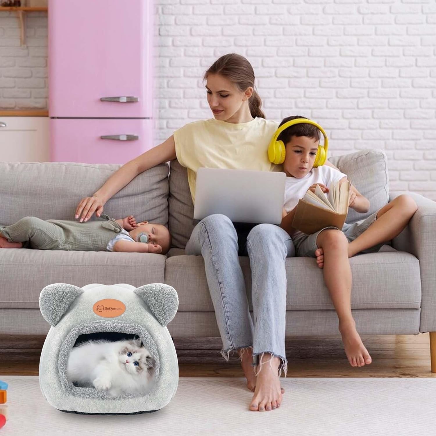 Mantas y Muebles, Mascotas, Casas y Cuevas, Gatos, Camas para gatos, Gatos - camas, colchones
