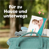 Toallitas para bebé Pampers Sensitive, paquete de 15 de 80 toallitas, 1200 toallitas para bebé, limpieza suave y protección de la piel 2 en 1