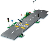 LEGO City Juego de construcción Intersección de carreteras con semáforos con ladrillos que brillan en la oscuridad 60304 Juegos de construcción Besuche den LEGO-Store