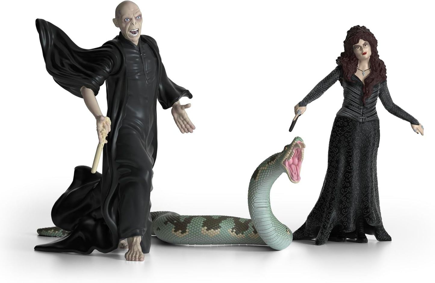 Schleich 42684 Lord Voldemort, Nagini & Bellatrix Lestrange, A partir de 6 años, HARRY POTTER - Muñeco de juego, 21 X 16 X 18 cm Figuras de acción Naty Shop
