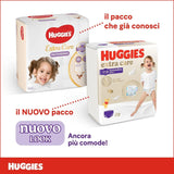 Pañales Huggies Extra Care, ultra absorbentes, talla 5 (12-17 kg), 68 piezas
