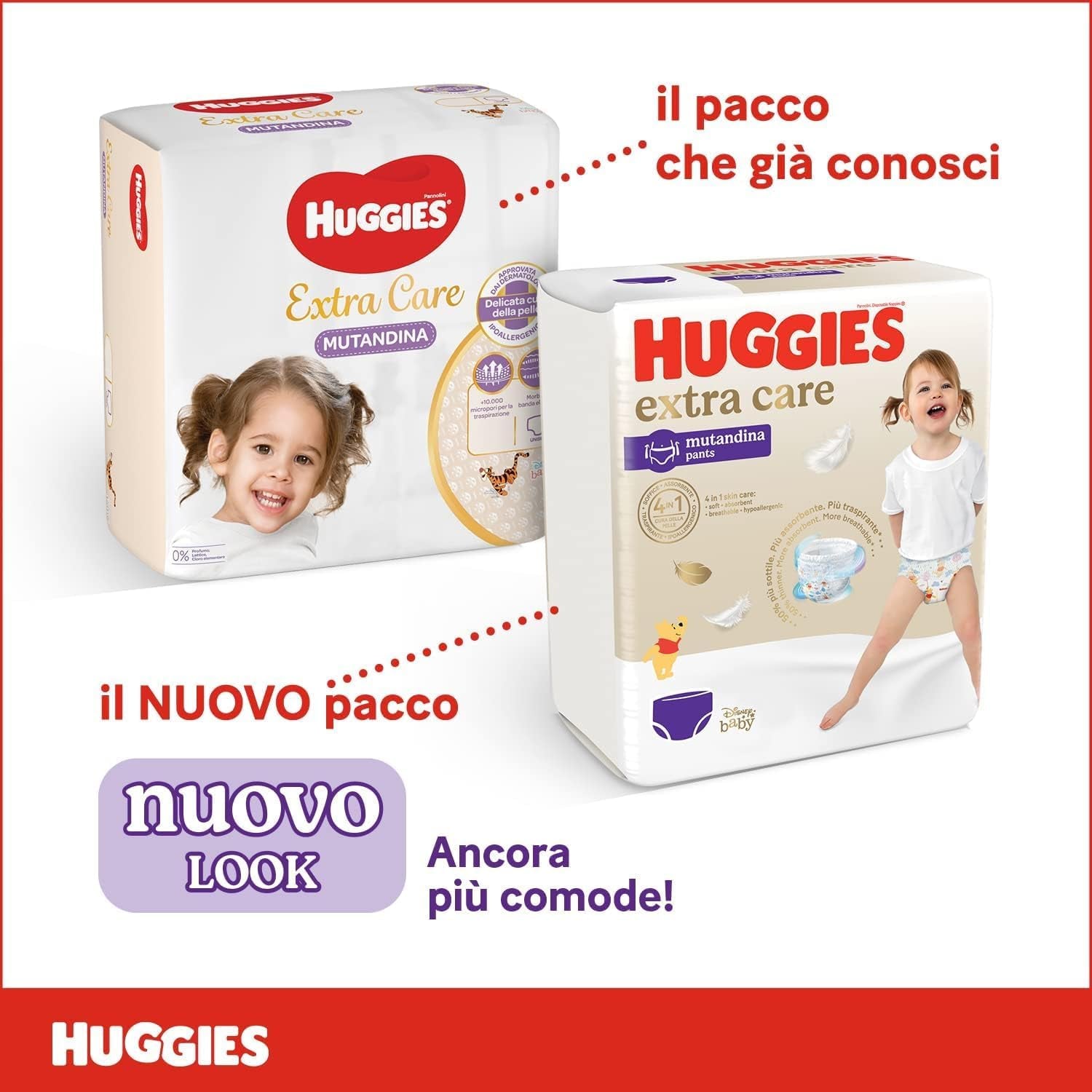 Pañales Huggies Extra Care, ultra absorbentes, talla 5 (12-17 kg), 68 piezas
