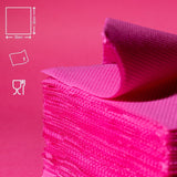 Servilletas de papel Renova Red Label fucsia - 70 servilletas