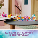 LEGO 4+ Casa de muñecas de Gabby Sala de fiestas de Gabby, set de discoteca con tobogán y figuras de animales para juegos de interpretación creativos, regalo para niñas y niños a partir de 4 años 10797 Juegos de construcción Besuche den LEGO-Store