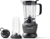 Nutribullet Batidora de tamaño completo, batidora eléctrica, batidora multifunción Stabmixer, batidora profesional, potencia de 1000 vatios, vaso de 1,6 l, gris, NBF450DG Cocina Naty Shop