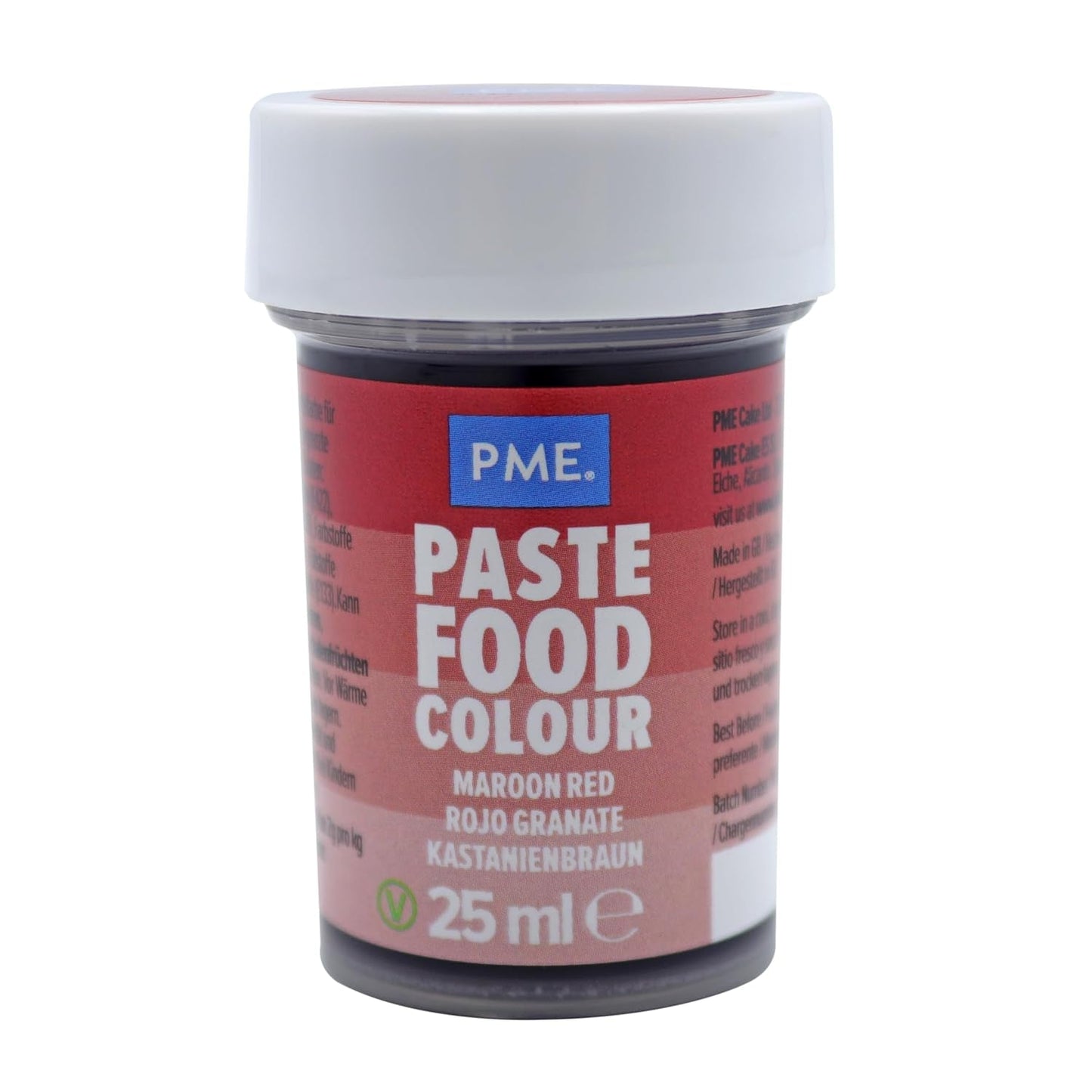 Pasta colorante rojo castaño, 25 g