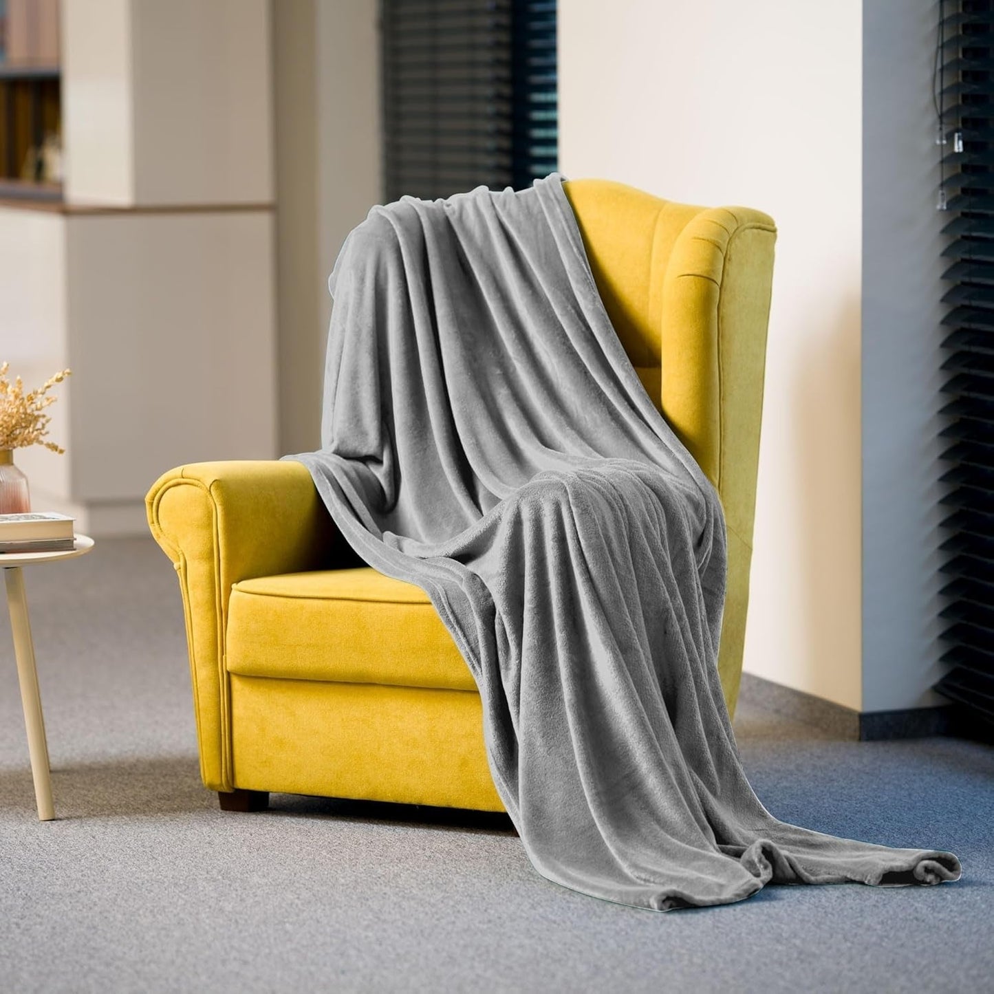 Manta Polar Teesa 200X220 Cm Gris TSA8902-1 Teesa Camas y Mantas