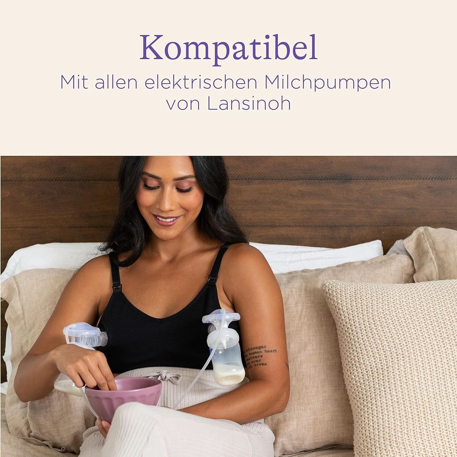 Lansinoh Pump Set - set de mantenimiento/recambios para sacaleches eléctricos Accesorios Alimentación y Lactancia Tienda Bebe Naty