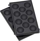 Accesorios WMF Lono Snack Master, juego de 2 platos para muffins, revestimiento antiadherente Moldes y bandejas de horno Naty Shop
