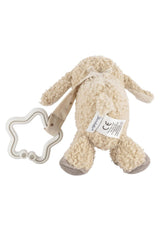 Sterntaler Colgante Oveja Flocado - Juguete Cochecito de Tela Suave - Juguete Colgante Bebé - Color Arena Suspensión Estrella Juego Lazo Colgante Bebe Toys Naty Shop