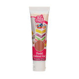 Colorante Alimentario Funcakes Gel Polvo Rosa: Colorante alimentario altamente concentrado para masa, crema, fondant, mazapán, bollería, fácil dosificación, gotas individuales para crear colores vibrantes, Halal, 30 g