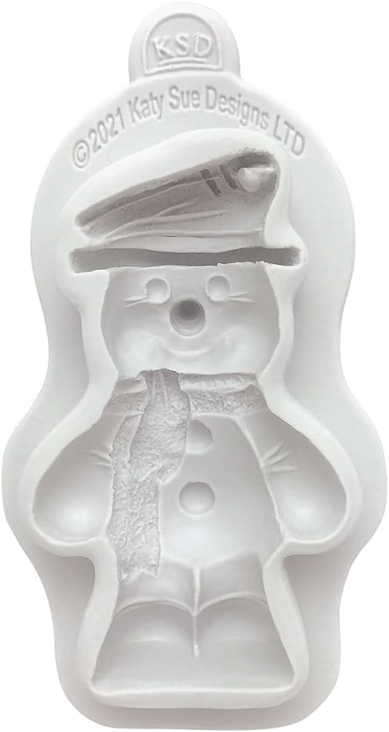 Katy Sue, Molde de Silicona, Muñeco de Nieve Cocina Naty Shop