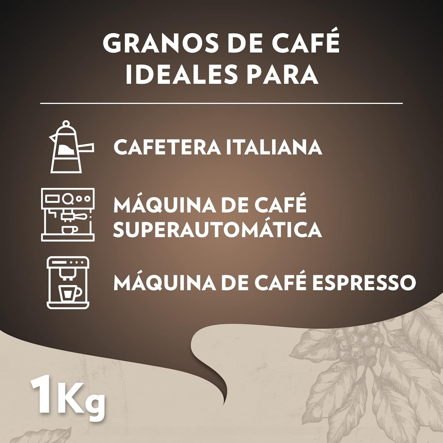 Lavazza Caffe espresso - Café en grano (1 kg)