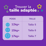 Huggies Pañales Pull-Up Trainer Day para niños - 2-4 años Tamaño 6-7 Pañales Pull-Up (40 pantalones) - Pantalones de entrenamiento para ir al baño para un fácil entrenamiento para ir al baño - Aprende de húmedo a seco