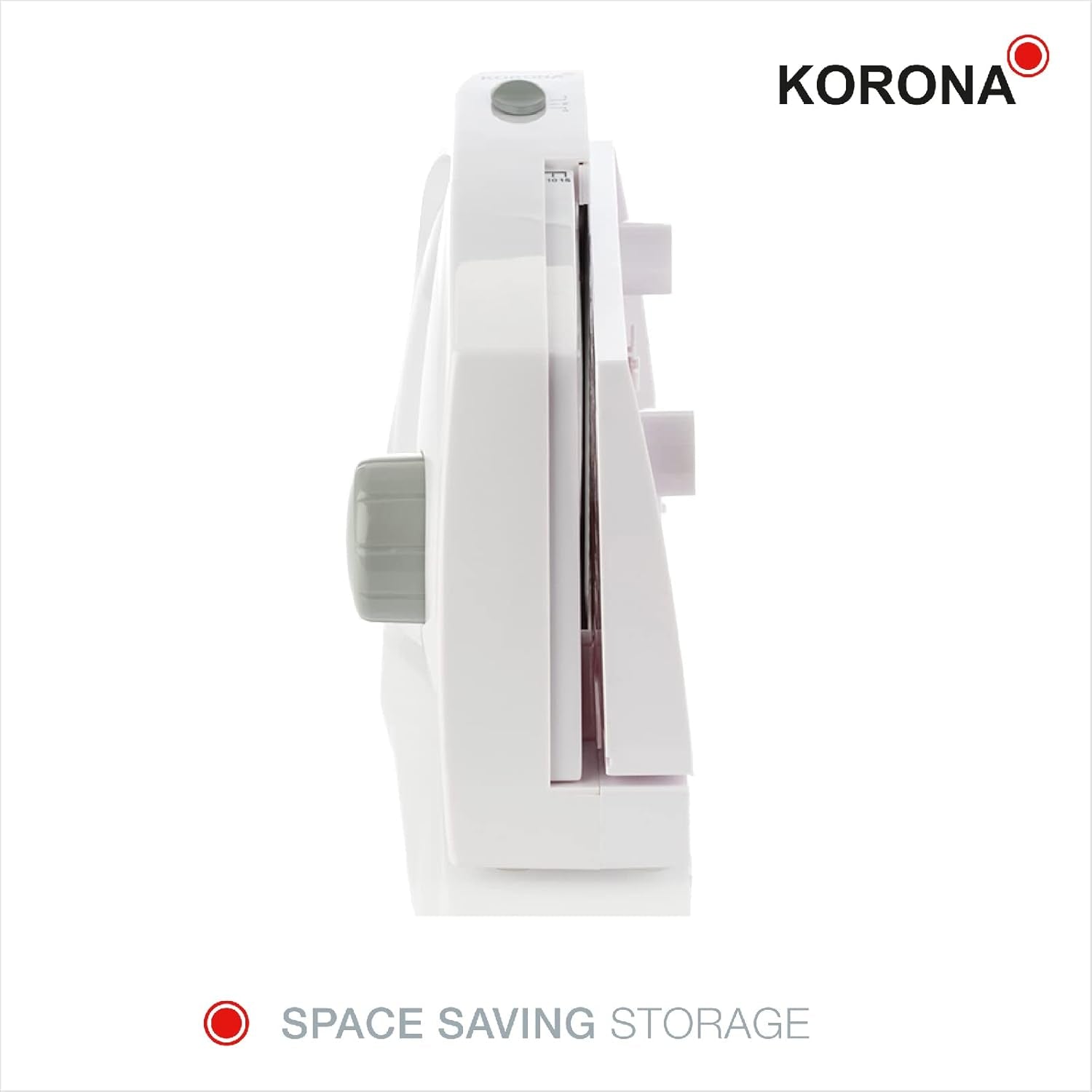Korona 25500 Cortadora multifuncional, ancho de corte regulable, hoja de acero inoxidable Ralladores y Rebanadores Naty Shop