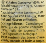 Arándanos orgánicos, 100 gramos Naty Shop productos deshidratados