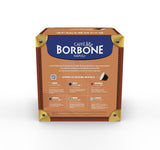 Caffè Borbone Respresso, Rote Kaffeemischung - 50 Kapseln - Compatible con Nespresso®* Haushalts-Espressomaschinen