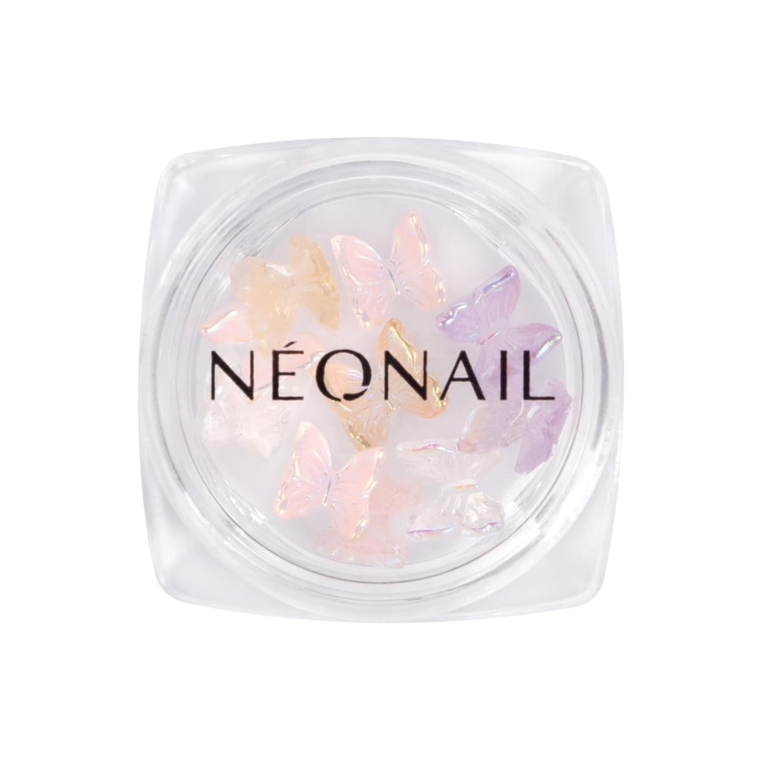 NÉONAIL Nageldekoration 3D Nail Art Schmetterlinge - Nail Charms - Nägel Selber Machen - Uñas - Nageldesign Accesorios - Nailart - Nail Art Zubehör - Nagel Deko - Nagelschmuck - Mehrfarbig