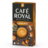 Café Royal con sabor a caramelo – Café compatible con Nespresso®, cremoso, helle Röstung, 100 % Arábica, Rainforest Alliance, 100 cápsulas