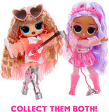 Jajaja ¡Sorpresa! Tweens Neon Pop Stars - Thea Stars - 1 muñeca de moda con sorpresas retroiluminadas y más de 10 prendas y accesorios de Pop Star, incluida su guitarra rosa fuerte, regalo para niños de 4 años en adelante
