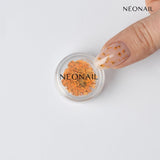 NÉONAIL Nail Art Flowers Set - Trockenblumen - Getrocknete Blumen - Nageldesign Zubehör - Nageldekorationen - Getrocknete Blüten - Decoración de uñas - Gelnägel Zubehör - 3 colores - Rosa, Lila, Naranja