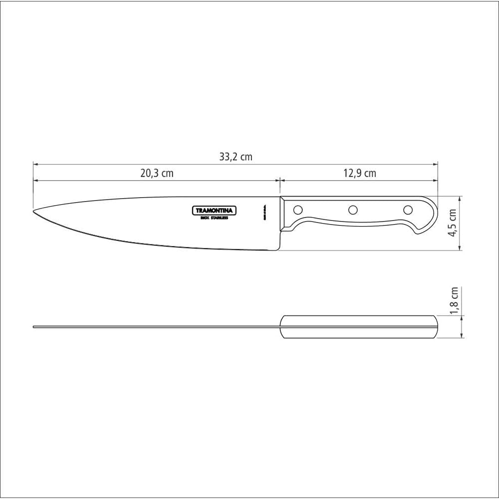 Juego de Cubiertos Grill Tramontina de Acero Inoxidable 14 Piezas Cubiertos para Carne Juego Grill Cocina Naty Shop