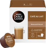 Nescafé Dolce Gusto – Dolce Gusto Café au Lait 16 CÁPSULAS 160 g (X6)