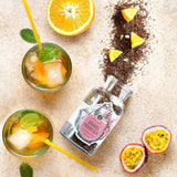 Ankerkraut Té de naranja roja y maracuyá 90 g en tarro de corcho Té a granel premium Idea de regalo Bebida de bienestar