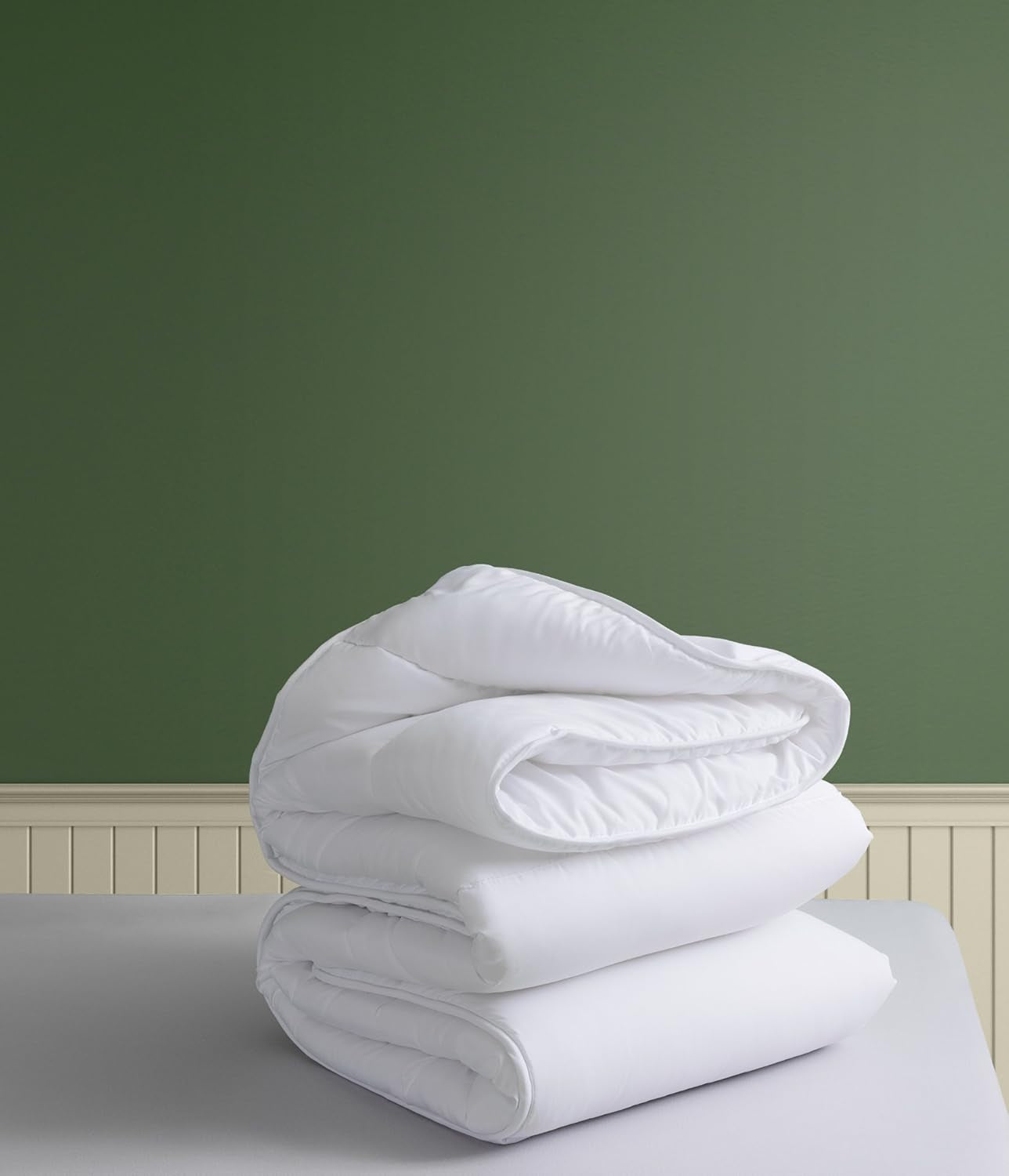 Edredón de fibra de silicona, tratamiento aloe vera, 300 G, otoño/invierno, para cama de 90 cm (150 X 220 cm) Edredones y edredones Naty Shop