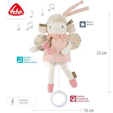 Fehn mini caja de música hada - peluche y ayuda para dormir: caja de música de cuerda con la suave melodía "El lago de los cisnes" que calma en cualquier situación - para bebés y niños pequeños a partir de 0 meses Juguetes Bebe Naty Shop