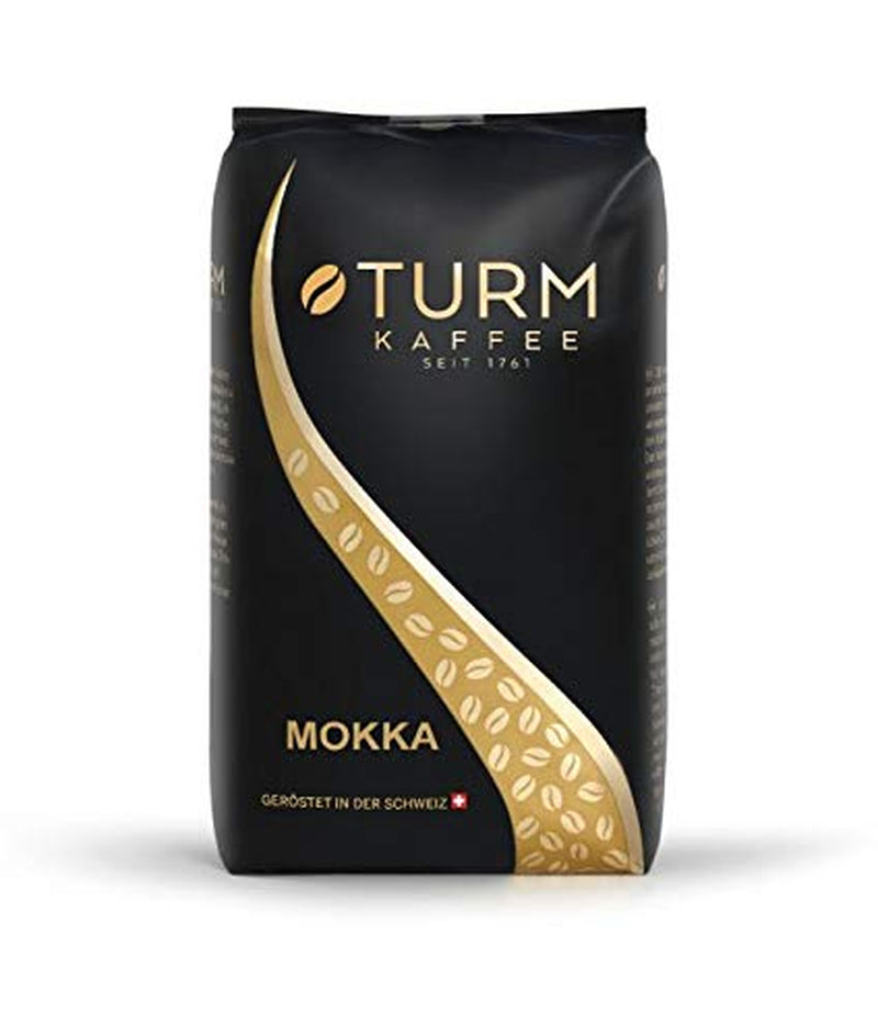 - Moca 1000g | Café fuerte para Schümli y espresso en máquinas totalmente automáticas | Granos de café tostados enteros | Con 90% de granos de Arábica