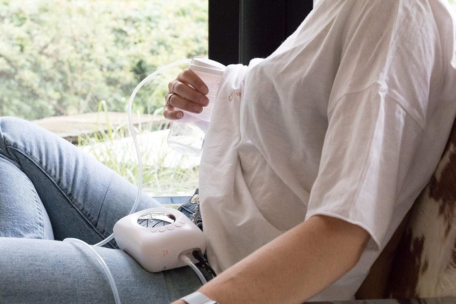 Nuby - Elektrische Milchpumpe Mit Digitaler Anzeige Accesorios Alimentación y Lactancia Bebe Naty Shop