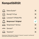 de Amazon Lungo Kaffee-Kunststoffkapseln, compatible con Nespresso, 20 unidades, paquete con 1 – certificado Rainforest Alliance