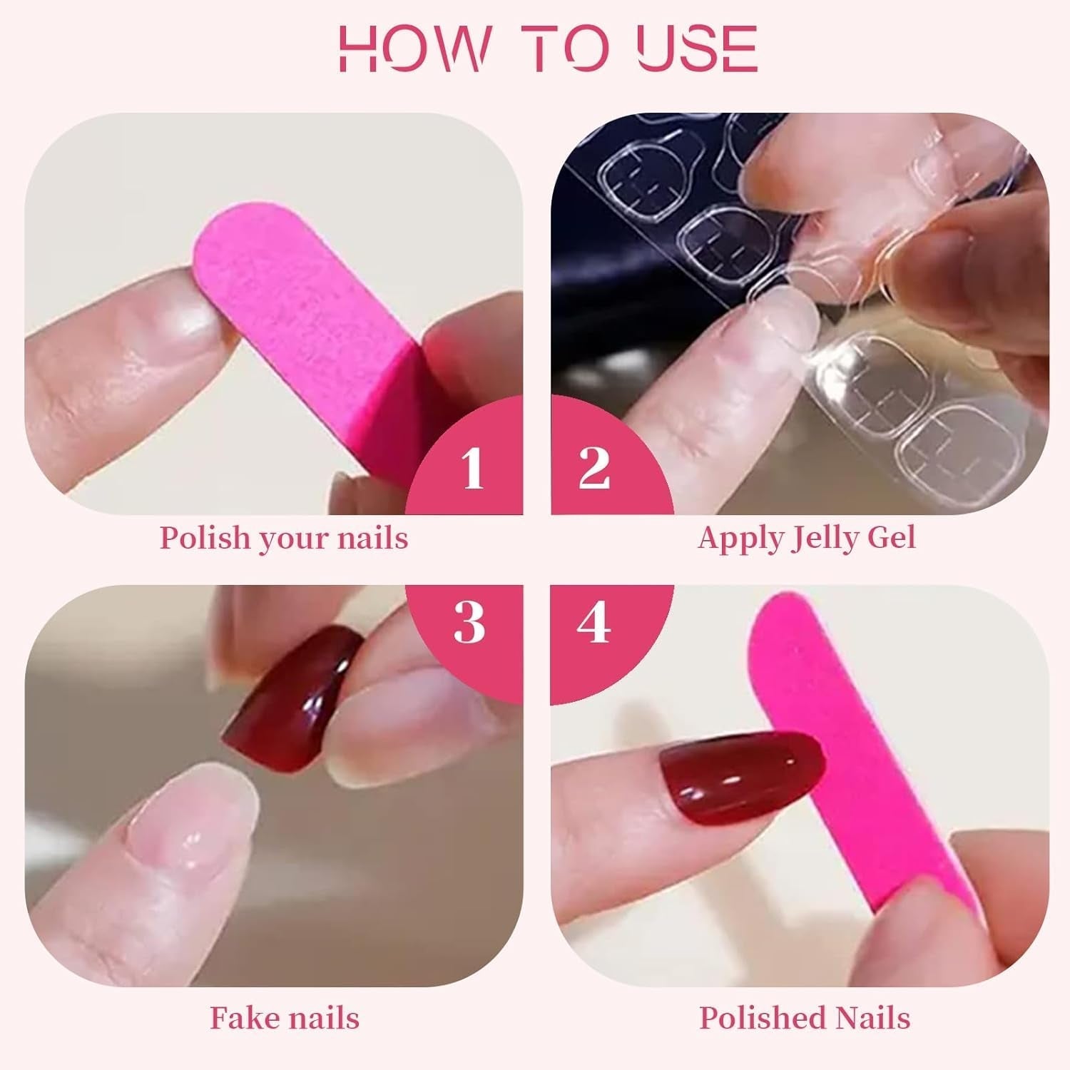 24 Uds. De uñas postizas negras de otoño, prensa francesa, flor rosa, uñas largas, pegamento en uñas postizas, juego de uñas postizas de otoño con accesorios