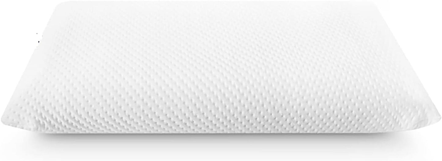 Mister Sandman Almohada Ergonómica 40x80, Almohada Cervical con Cómoda Funda de Almohada, Almohada de Viscosa Perfecta para Dormir boca abajo, boca arriba y de lado, Almohada Viscoelástica