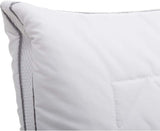 Gözze - Almohada con cojín interior 150G y tira climática, incluye bolsa de recambio, 40 X 80 Cm - Blanco Naty Shop almohadas estándar