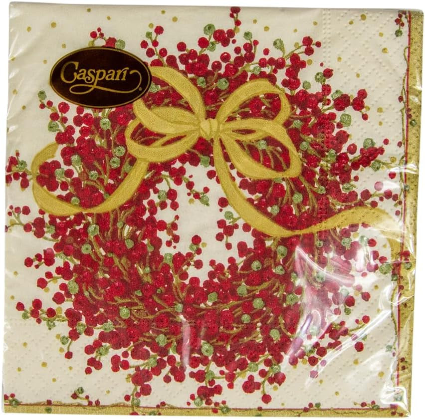 8070C Servilletas de papel de tres capas, 20 piezas, 25 x 25 cm, Pepperberry